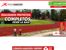 Tablet Screenshot of pistadeatletismo.com